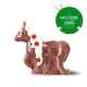 Sarah la licorne de Pâques - chocolat au lait