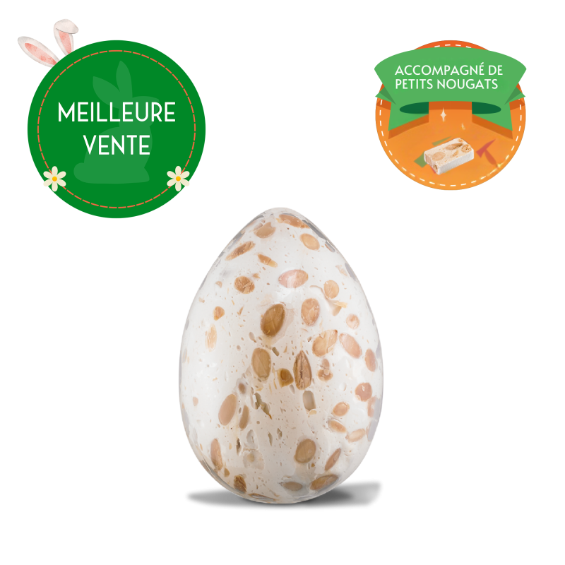 L'œuf en nougat de 120g L'œuf en nougat de 120g