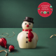 Bonhomme de neige au chocolat blanc