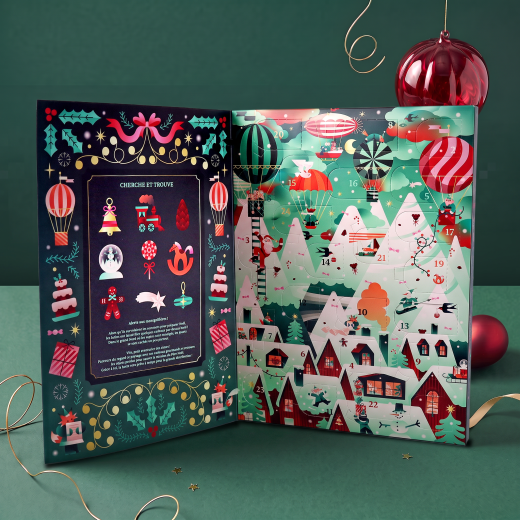 Calendrier de l'Avent Noël 2026 pour enfant Calendrier de l'Avent Noël 2026 pour enfant