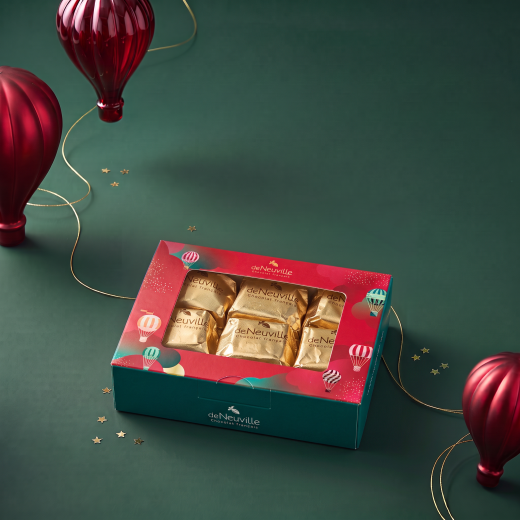 Coffret de 9 marrons glacés de Naples