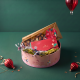 Boîte carrousel garnie de Noël