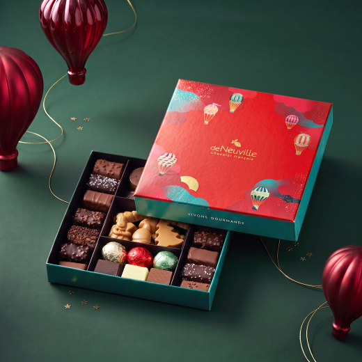 Coffret de Chocolats Festifs