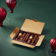 Boîte de chocolats de Noël