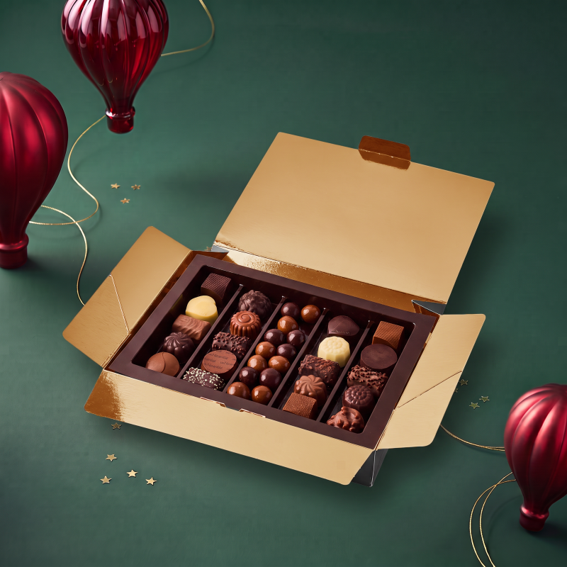 Grande Boîte de chocolats de Noël