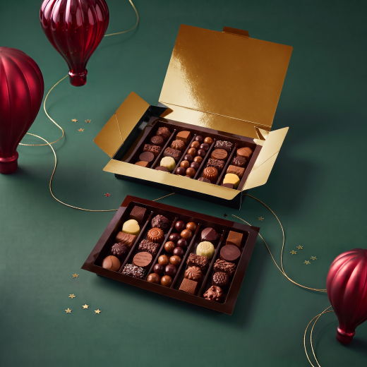 Grande Boîte de chocolats de Noël