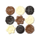 Trio de Floreals au chocolat