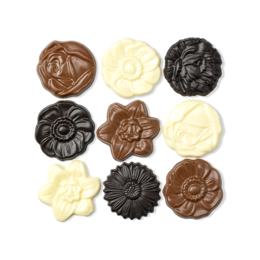 Trio de Floreals au chocolat Trio de Floreals au chocolat