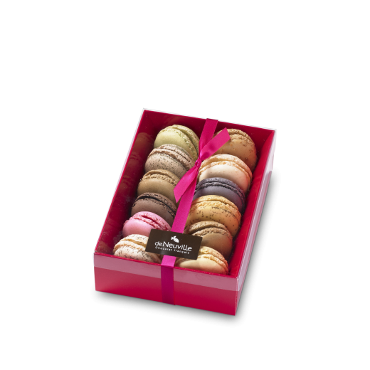 Coffret 12 macarons