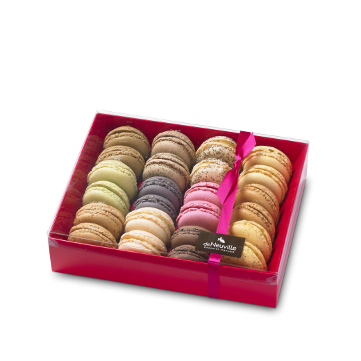 Coffret 24 macarons