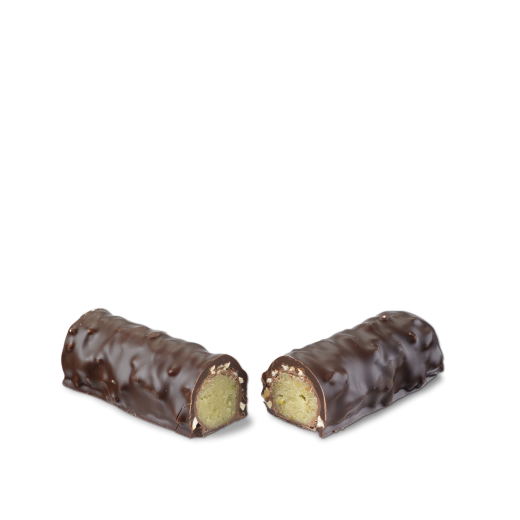 Bûche amande pistache noir Bûche amande pistache noir