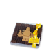 Jeu briques en chocolat