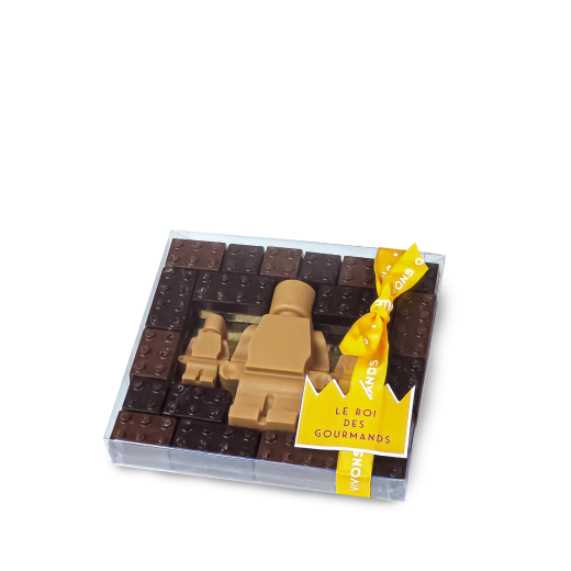 Jeu briques en chocolat