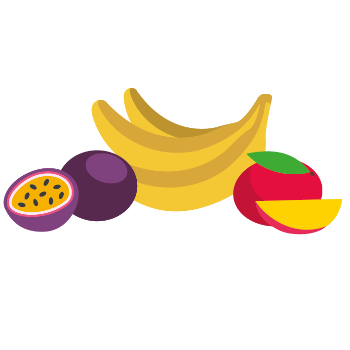 Sorbet De Neuville passion mangue banane