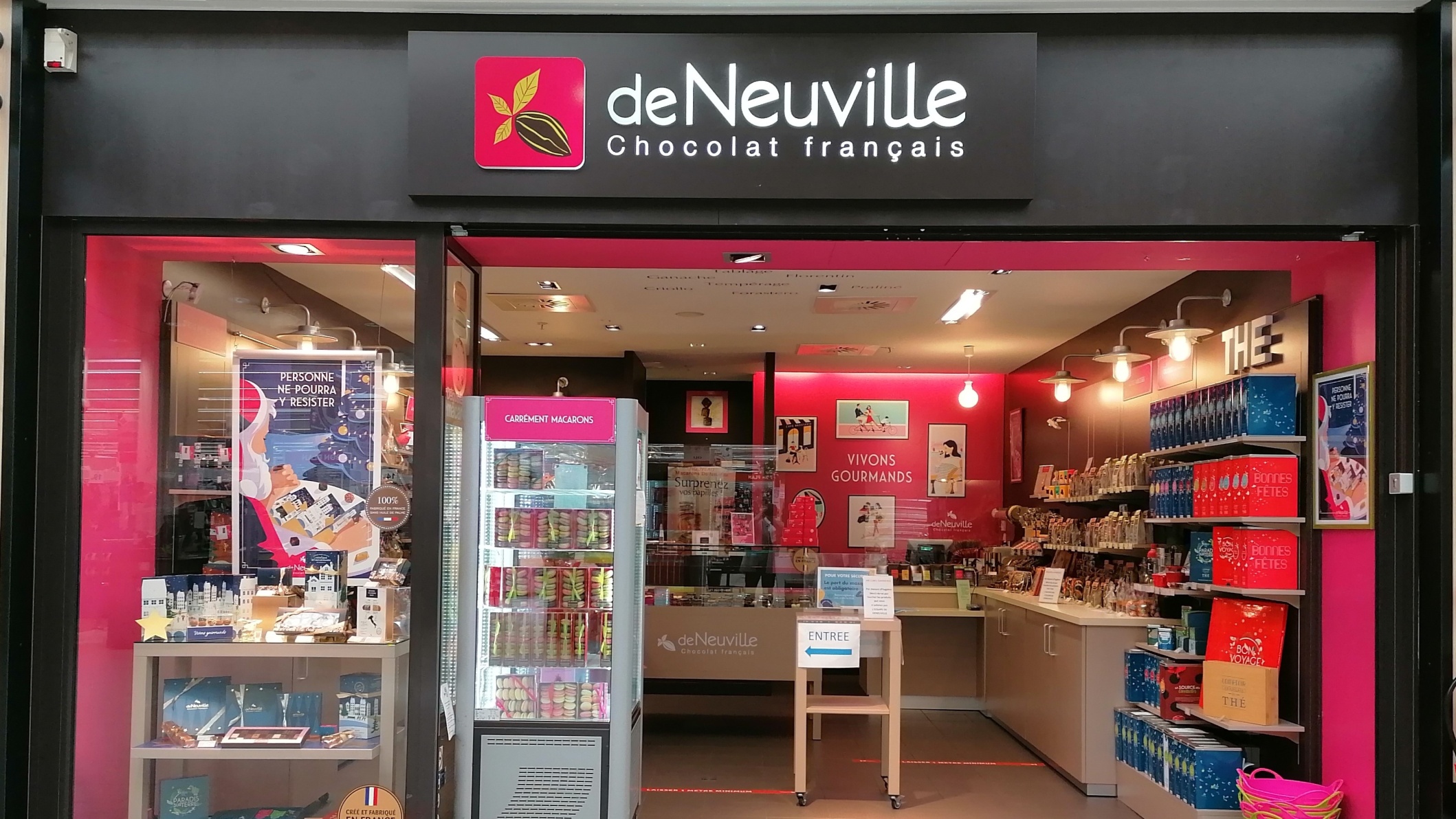 De Neuville Cesson Sévigné – Chocolat français - Magasins