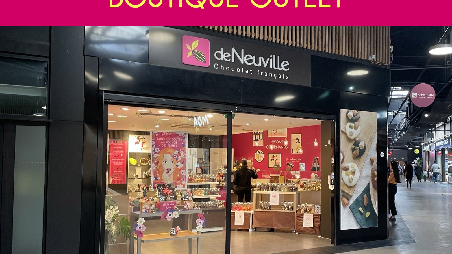 De Neuville Gonesse Outlet – Chocolat français