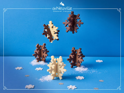 nos flocons de neige tout chocolat