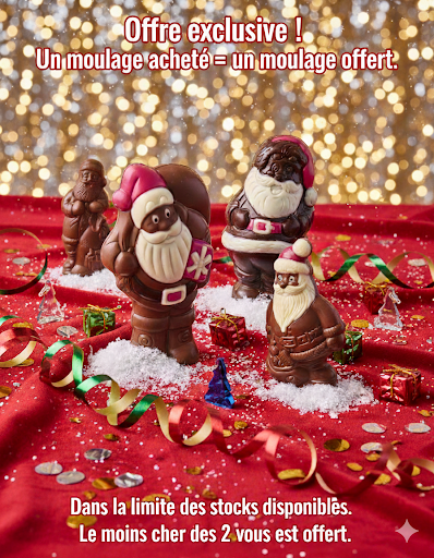 Un moulage acheté = un moulage offert!