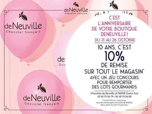 C'EST L' ANNIVERSAIRE DE VOTRE MAGASIN