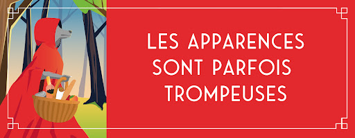 Les apparences sont parfois trompeuses…. .