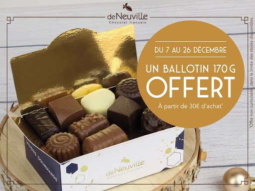 Un Ballotin 170G offert dés 30€ d'achat !