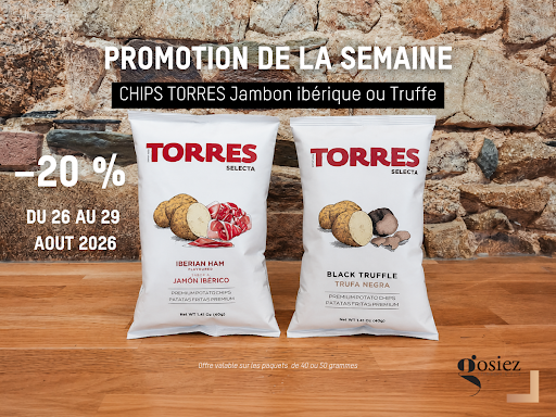 🥔 Craquez pour les chips Torres en promotion !