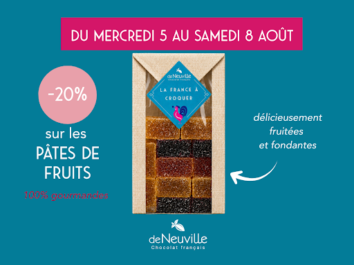 🍓 Les pâtes de fruits deNeuville en promotion !