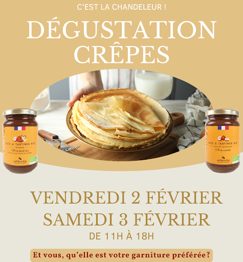 Dégustation de Crêpes l'occasion de la chandeleu