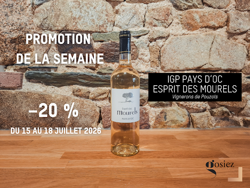 Promotion de la semaine : Esprit des Mourels blanc à -20 %