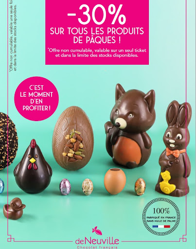 -30% sur tous les produits de Pâques!