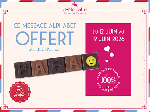 💙 Fête des Pères : dites-le avec du chocolat ! 🍫