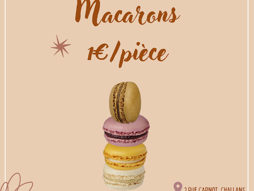 1€ le macaron 😋 📍 2 Rue Carnot, Challans