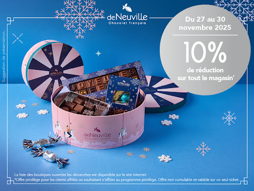 -10% de réduction sur tout le magasin