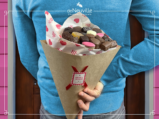 St Valentin bouquet de chocolats