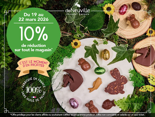 🎁 -10% sur toute la boutique