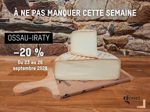 🧀 Notre Ossau-Iraty est à l'honneur !