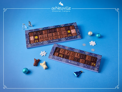 les messages alphabet tout chocolat